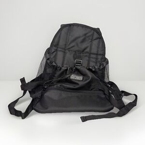 Outward Hound PupPak Front Dog Carrier Outdoor Backpack Small Up To 10 Lbs Black